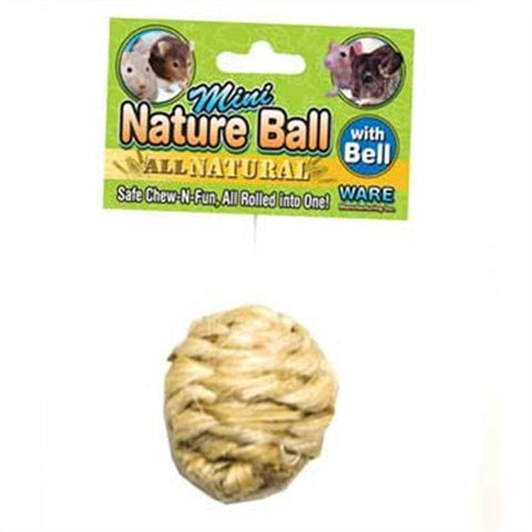 Ware Manufacturing Sisal All Natural Nature Pet Chew Ball, Mini