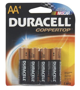 Duracell Alkaline Battery Size Aa 1.5 V Card 4