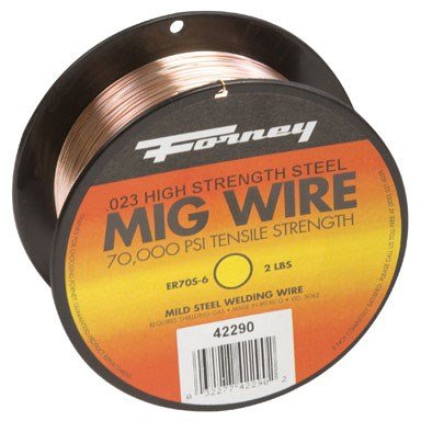 Forney Mig Wire Mild Steel 0.024 Dia 2 Lbs. Spool Bulk