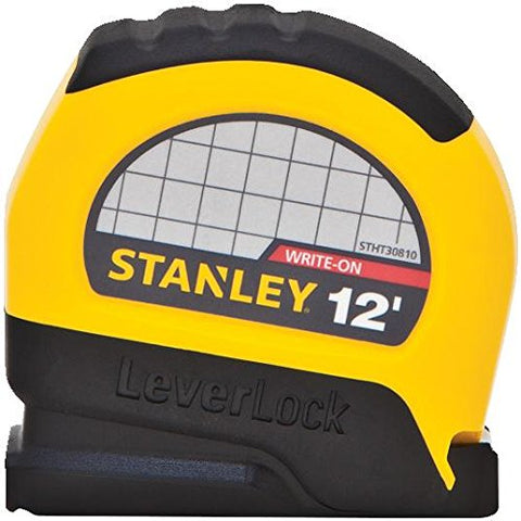 Stanley STHT30810 Lever Lock Tape Rule, 12' x 1/2"