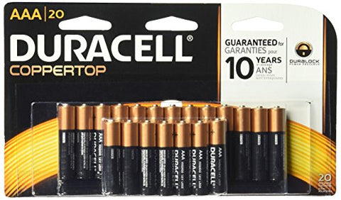 Duracell Batteries, AAA 20 Pk