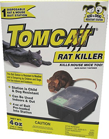 MOTOMCO Tomcat Disposable Rat Killer