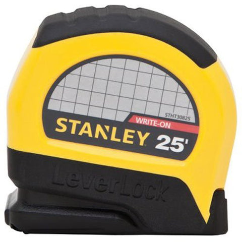 Stanley STHT30825 Lever Lock Tape Rule, 25' x 1"