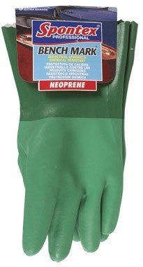 Spontex Neoprene Gloves Industrial Strength Neoprene Over Natural Latex X-Large Carded