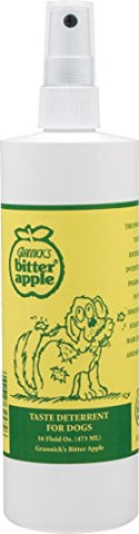 Grannick's Bitter Apple for Dogs Spray Bottle, 16 Ounces