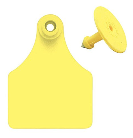 ALLFLEX USA GLF025/GSMY 096131 Ear Tag, Numbered #1-25, Yellow, Large