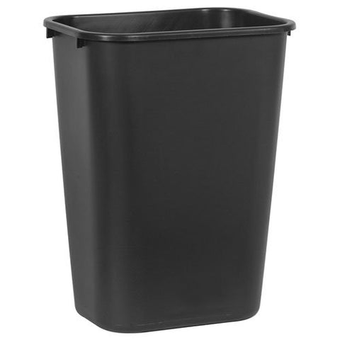 Rubbermaid Commercial Deskside Trash Can, 10 Gallon, Beige (FG295700BEIG)