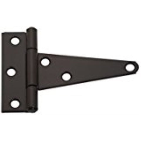 4"BLK Extra HVY T-Hinge