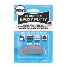 Harvey 44010 Plumber's Epoxy Putty, 1.3 oz