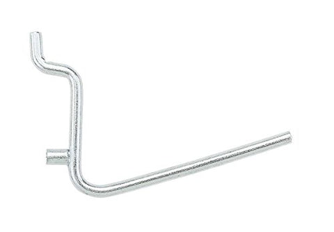 National Hardware N180-001 2 Pack 2-1/2in. V2298 Straight Hook, Zinc Plated