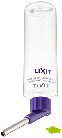 Lixit Animal Care LBC-8 Hamster Bottle, 8 oz, Clear
