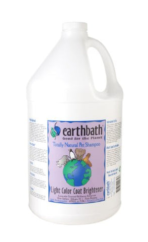 Earthbath Light Color Coat Brightener Concentrated Shampoo, 1-Gallon
