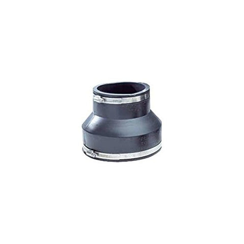 Fernco P1056-415 4" X 1-1/2" Flexible Coupling With Clamp