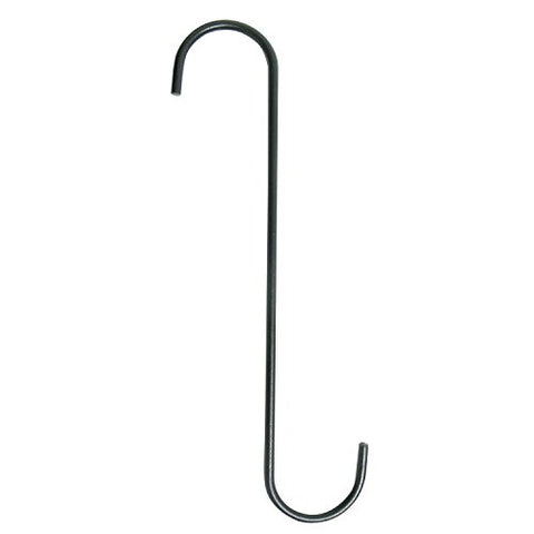 12PK EXTENSION HOOK, Color: BLACK; Size: 12 INCH (Catalog Category: Wild Bird:ACCESSORIES)