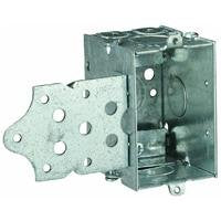 Thomas & Betts 806-SW Pre-Galvanized Steel 1-Gang Gangable Switch Box 2 Inch x 3 Inch x 2-1/2 Inch 12.5 Cubic-Inch Steel City