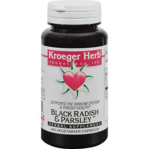 Kroeger Herb Black Radish & Parsley 100 Cap