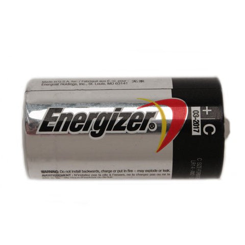 Energizer Alkaline Batteries Size C 1.5 V Blister Pack 2
