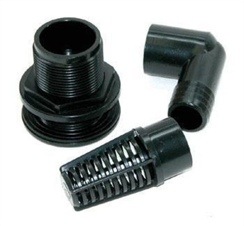 Lifegard Aquatics 1-Inch Bulkhead Fitting Kit