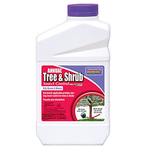 Bonide Products Inc BND609 Tree/Shrub Drench Insecticide, Quart