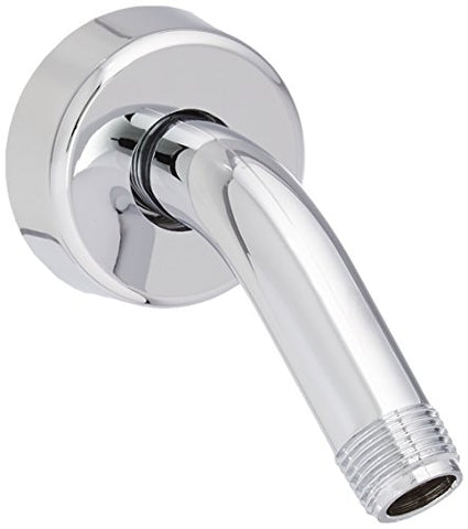 UNITED STATES HDW P040C Plastic Shower Arm with 1/2" Threaded Pipe
