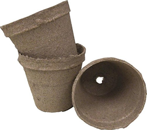 JIFFY/FERRY MORSE SEED 390406 Jiffypots Round Seed Starters (1404 Pack), 3"