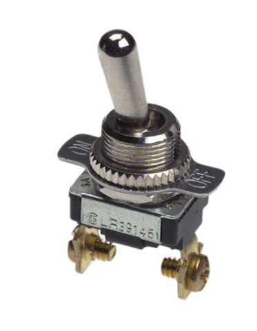 Gardner Bender GSW-17 Electrical Toggle Switch, SPST, ON-OFF, 6 A/120V AC, Screw Terminal