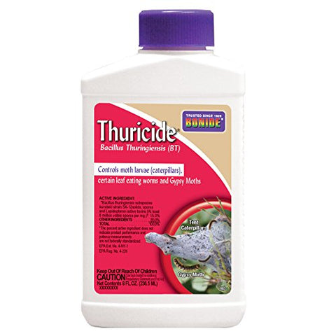 Bonide Chemical 802 Bacillus Thuricide Liquid, 8-Ounce