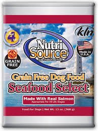 Tuffy's NutriSource Grain-Free Canned Seafood Dog Food, 13 Ounce, Case of 12