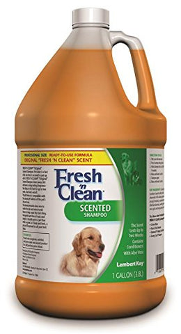 Lambert Kay Fresh'n Clean Scented Dog and Cat Shampoo, 1-Gallon