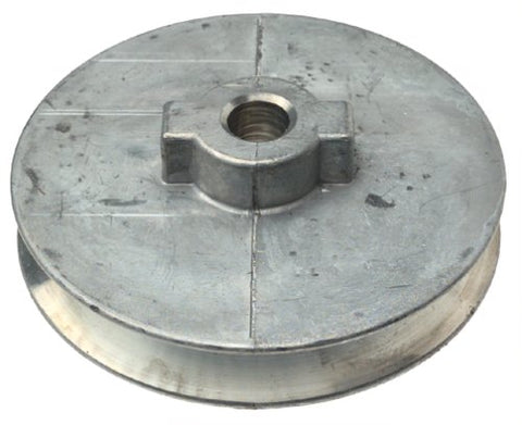 Chicago Die Cast 400A 4" x 1/2 Die-Cast V-Grooved Pulley