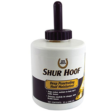 Shur Hoof Moisturizer With Brush For Horse Hooves