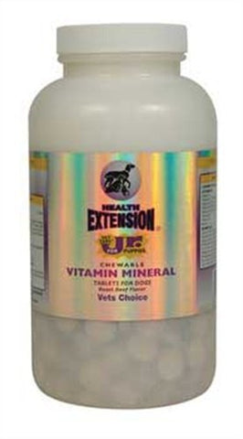Health Extension 858755000161 Jr Vet Tab Vitamins, 180-Count