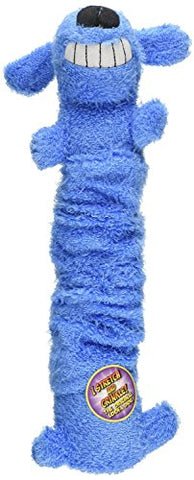 Multi Pet Loofa Dog Bungee and Scrunchy Small 12in Plush Dog Toy Assorted Colors