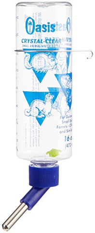 OASIS # 80600  Crystal Clear Water Bottle for Guinea Pig, 16-Ounce