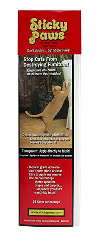 Pioneer Pet Sticky Paws Furniture Strips Cat Deterrent