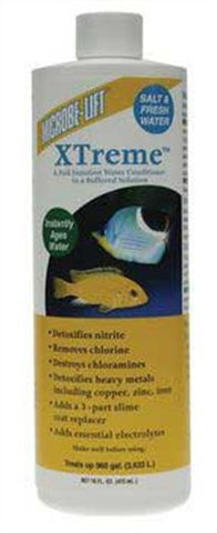 Microbe-Lift Xtreme for Salt and Fresh Water Home Aquariums, 16-Ounce