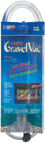 Lee's Ultra GravelVac, Self-Start with Nozzle & Hose Clip - 16" Large