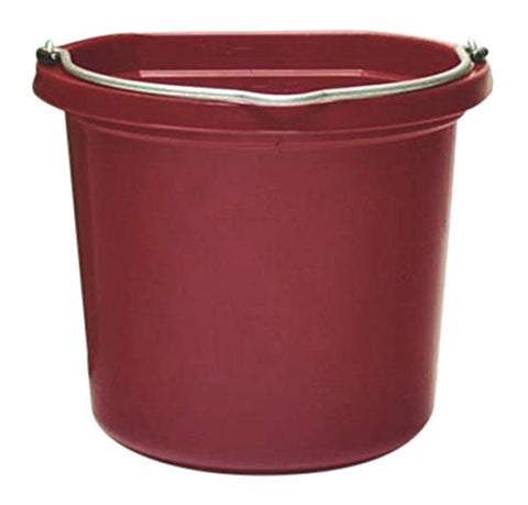 FORTEX INDUSTRIES 280186 Utility Pail Burgundy, 8 quart