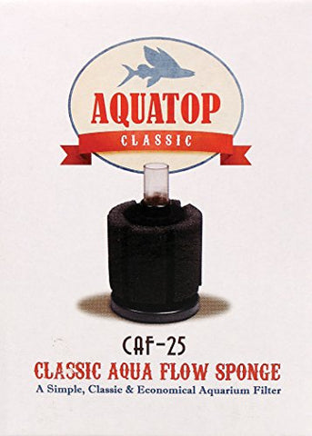 AQUATOP AQUATIC SUPPLIES 003450 Classic Aqua Flow Sponge Aquarium Filter