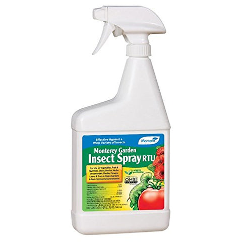 Monterey LG 6133 Garden Insect Spray with Spinosad, 32 oz