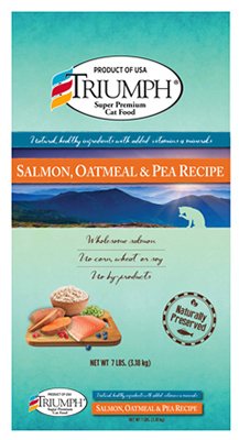 Triumph Salmon, Oatmeal, Peas - 7 lb