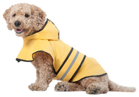 Ethical Pet Fashion Pet Rainy Days Slicker Yellow Raincoat, X-Small