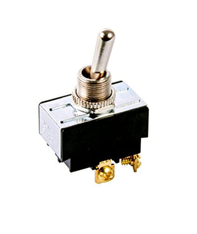 Gardner Bender GSW-14 Electrical Toggle Switch, DPST, ON-OFF, 2 A/125V AC, Screw Terminal