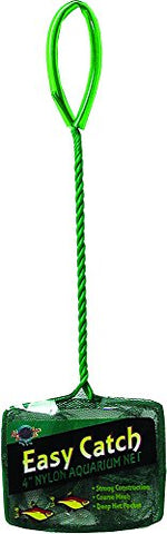 Blue Ribbon Pet Products ABLEC4C Easy Catch Fish Net, 4-Inch, Coarse Green