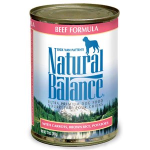 Natural Balance Pet Food Ultra Premium Dog Food Beef -- 13 oz