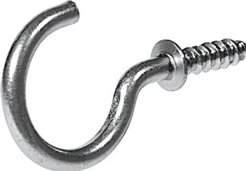 The Hillman Group 122237 Nickel Cup Hook Model: 122237 Home&Work Tools