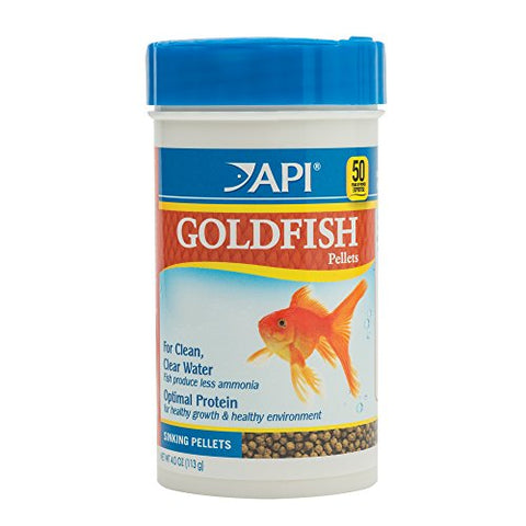 API GOLDFISH PELLETS Fish Food 4-Ounce Container
