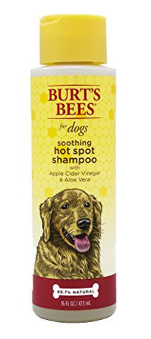Burt's Bees for Dogs Soothing Hot Spot Shampoo With Apple Cider Vinegar and Aloe Vera | Best Anti-Irritation Shampoo For All Dogs And Puppies With Hot Spots