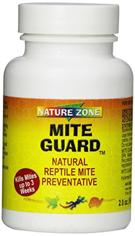 Nature Zone SNZ59311 Reptile Mite Guard Powder, 2-Ounce
