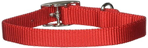 Coastal Pet Products DCP40112RED Nylon Dog Collar, 5/8 by 12-Inch, Red